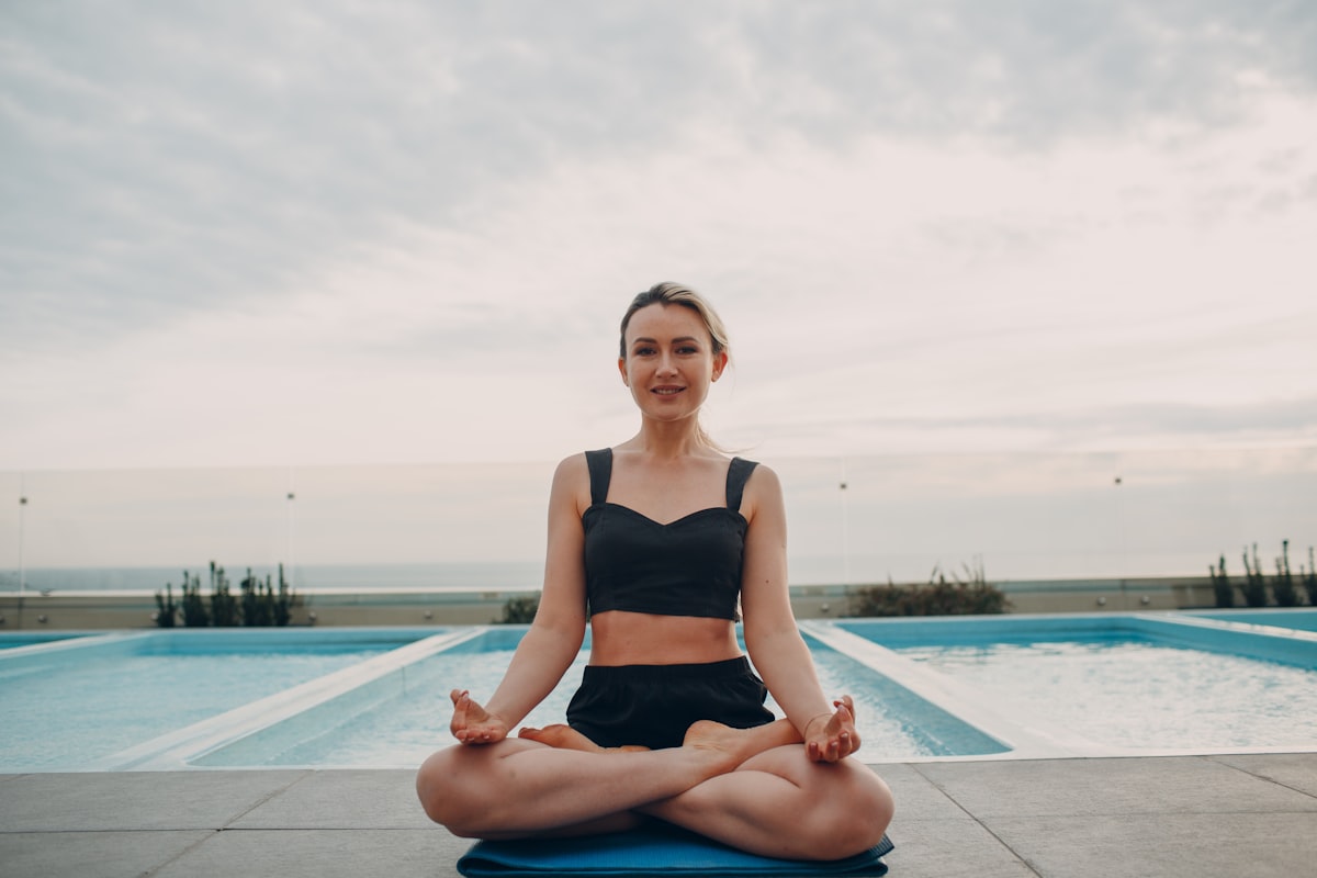 Evening yoga and sleep wellness